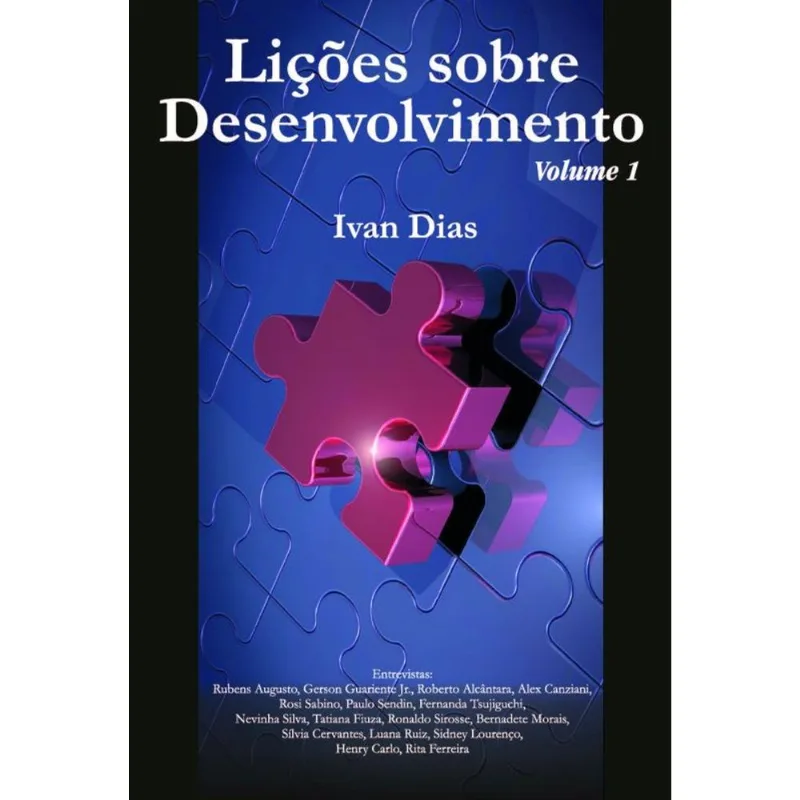 LIÇÕES SOBRE DESENVOLVIMENTO - VOL. 1