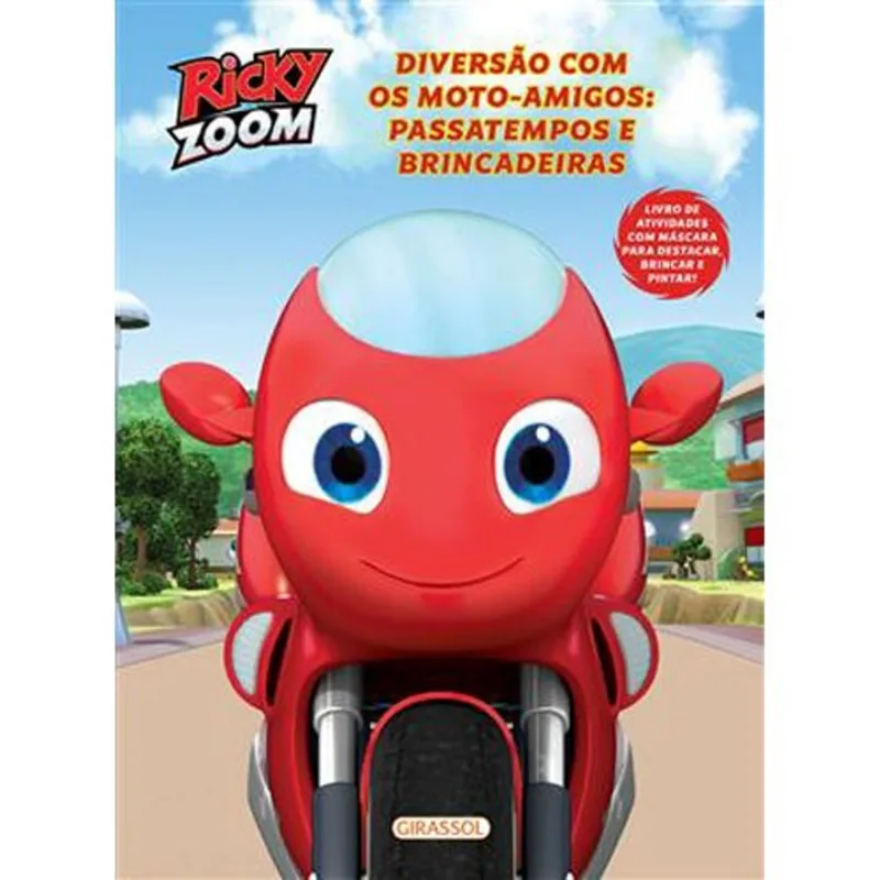 Livro Rick Zoom Diversão Com Os Moto-amigos Girassol Brasil (MP)