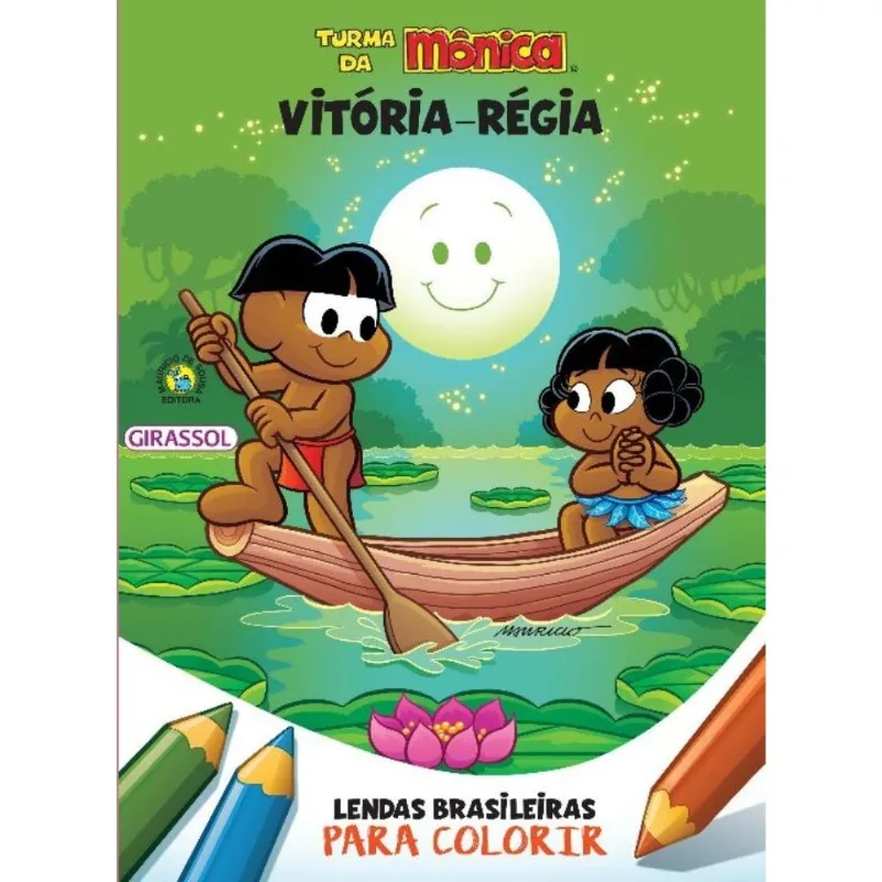 Tm - Lendas Brasileiras Para Colorir -vitoria Regi