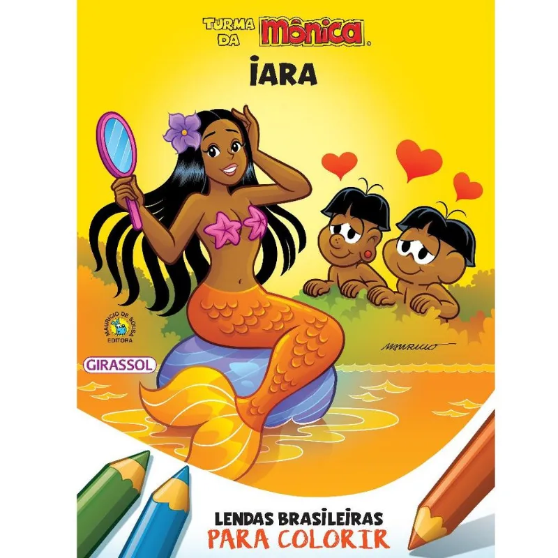 Livro Turma da Mônica - Para Colorir - Iara - Catavento