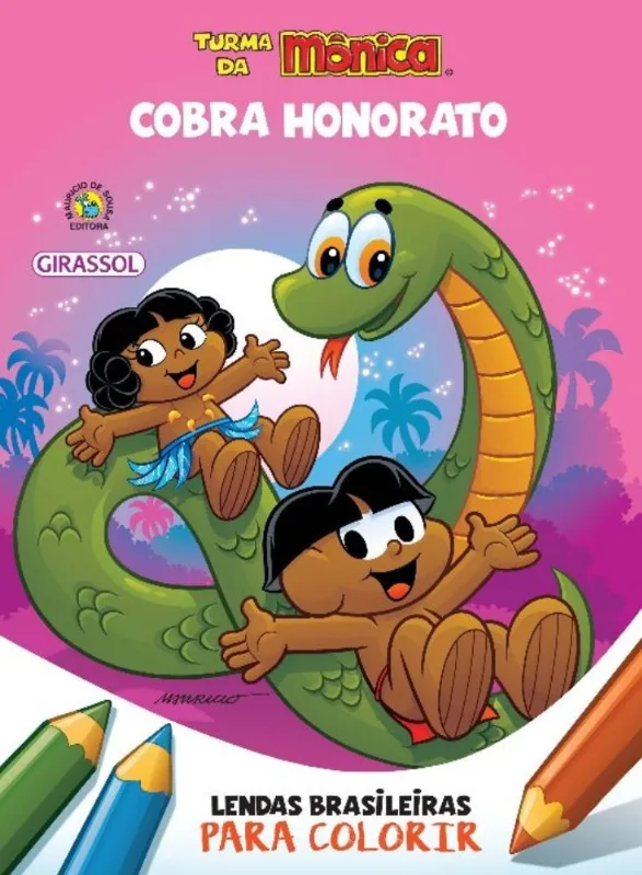 Tm - Lendas Brasileiras Para Colorir - Cobra Honorato