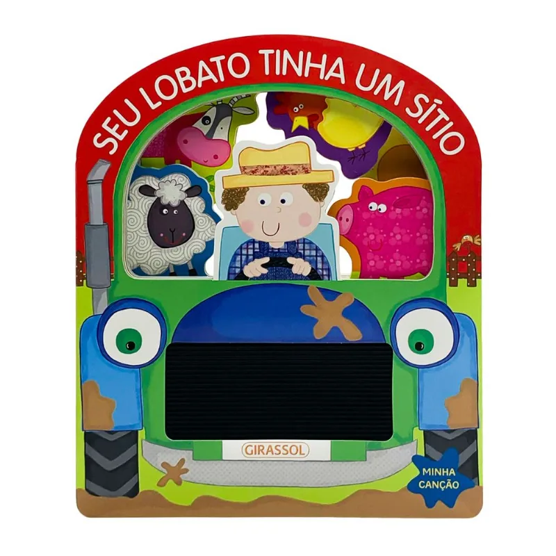 Livro Infantil - Minha Canção - Seu Lobato Tinha um Sitio - Catavento