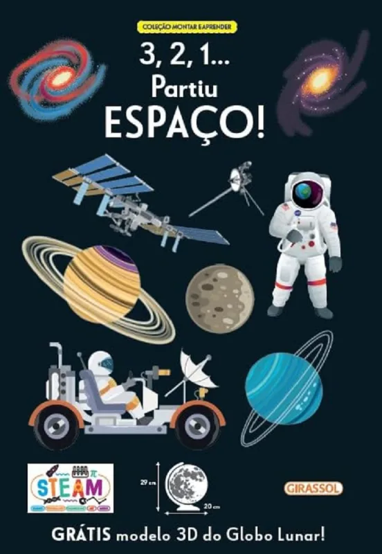 Montar E Aprender: 3,2,1 Partiu Espaço! - LC - Livros