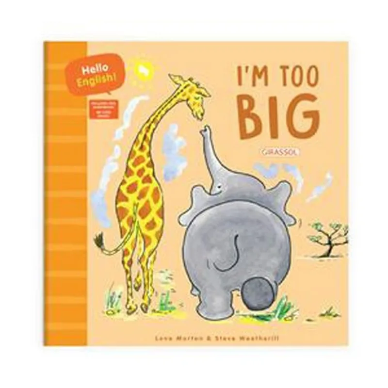 Livro Hello English I M Too Big Girassol Brasil (MP)