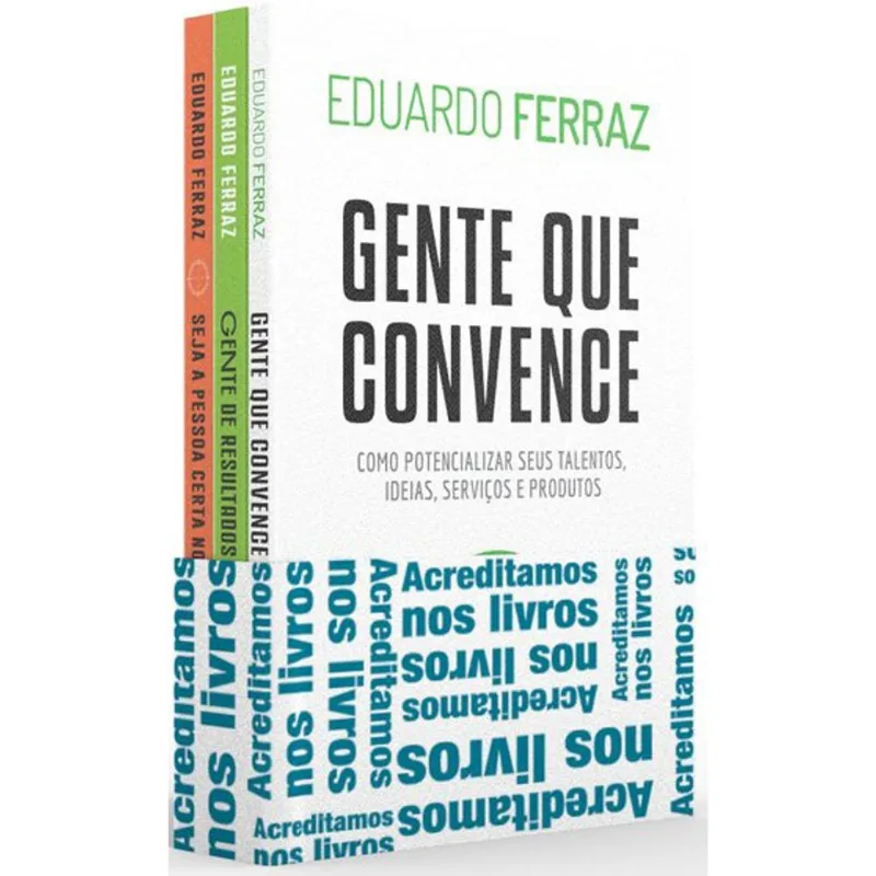 COLETÂNEA EDUARDO FERRAZ - ACREDITAMOS NOS LIVROS