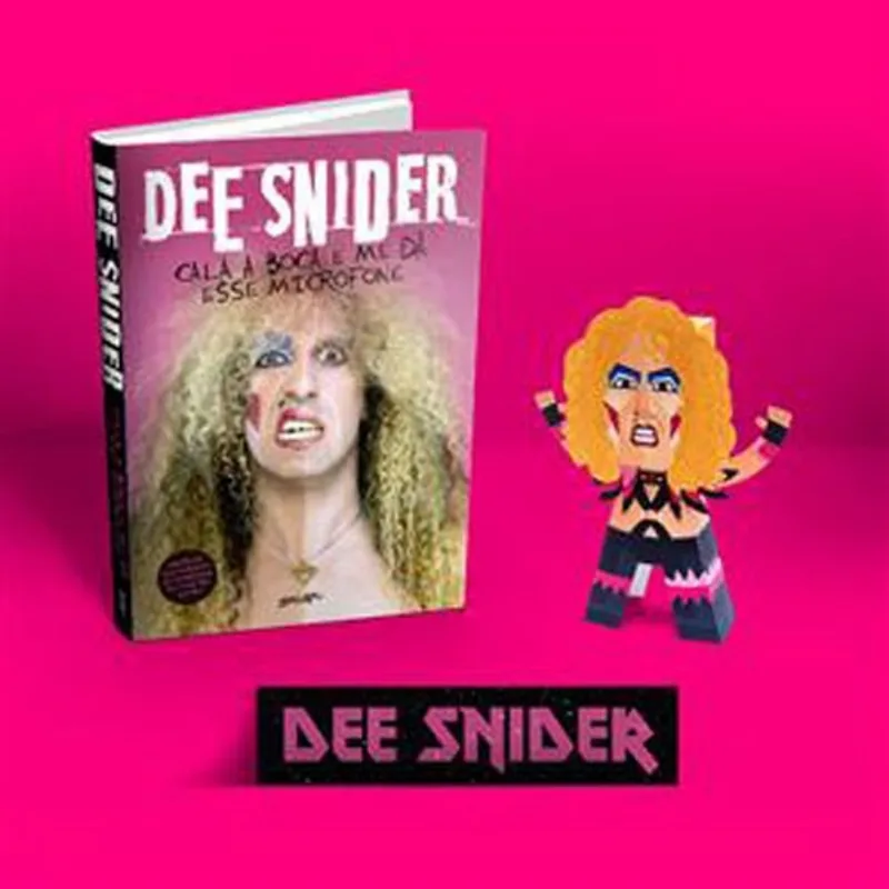 Livro Dee Snider: Cala A Boca E Me Dá Esse Microfone (edição Especial Co M Brindes) Belas-letras (MP)