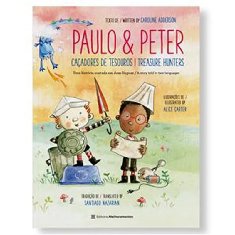 Livro Paulo & Peter Caçadores De Tesouros Melhoramentos (MP)
