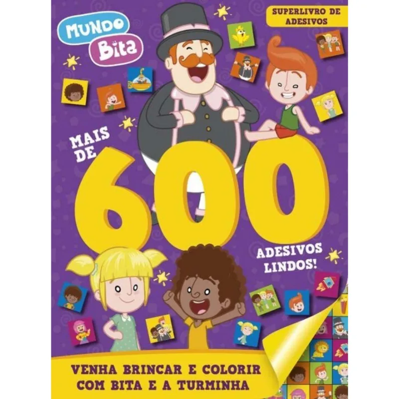 Mundo Bita - Superlivro De Adesivos