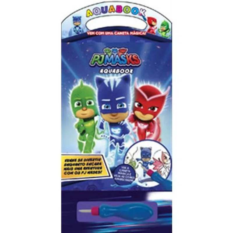 Livro Aquabook Pj Masks On Line (MP)