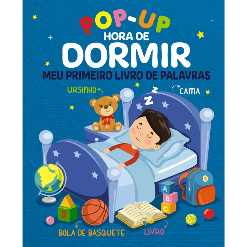 Hora de Dormir Meu Primeiro Livro de Palavras | Pop-Up