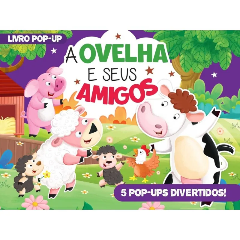 A Ovelha e Seus Amigos Livro Pop-Up