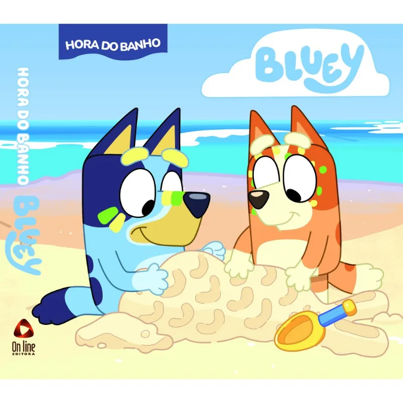 Bluey Hora do Banho