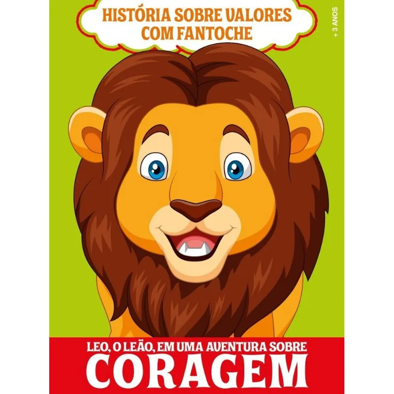 História Sobre Valores Com Fantoche Leão