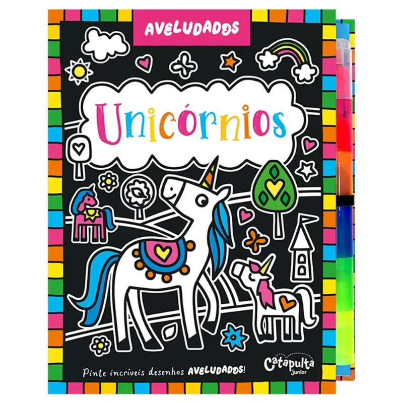 Livro de Atividades - Aveludados Unicórnios - Catavento