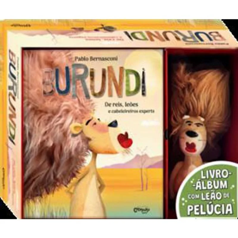Livro Burundi: De Reis, Leões E Cabelereiros Experts (PELÚCIA) Ca Tapulta Editores (MP)