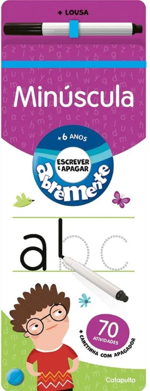 Abremente Escrever E Apagar - Minúscula - LC - Livros