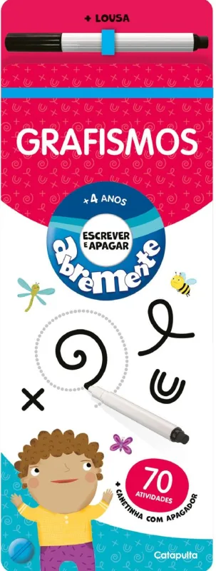 Abremente Escreve E Apaga - Grafismos - LC - Livros