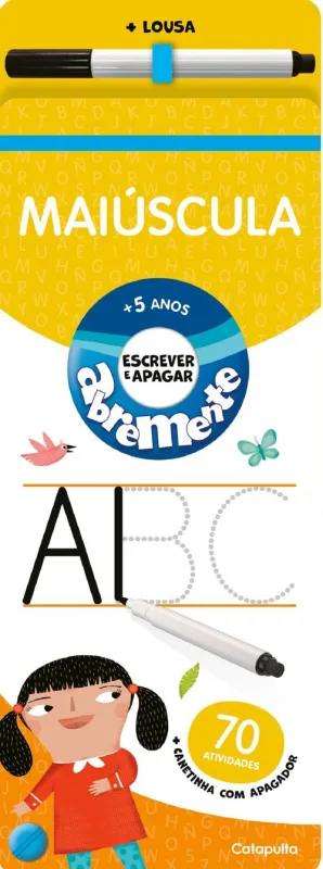 Abremente Escrever A Apagar - Maiúscula - LC - Livros