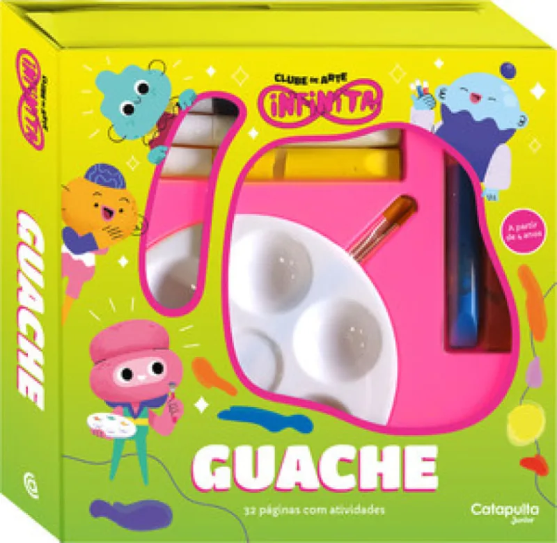 Clube de arte infinita - Guache - CATAPULTA EDITORES