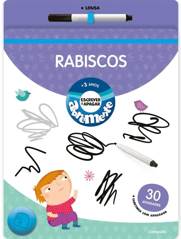 Abremente Escrever E Apagar - Rabiscos - LC