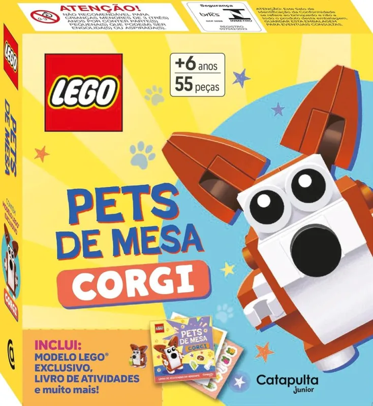 Lego Books Pets De Mesa: Corgi - LC