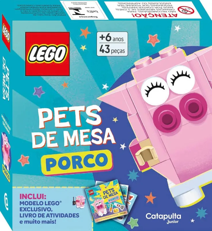 Lego Books Pets De Mesa: Porco - LC - Livros