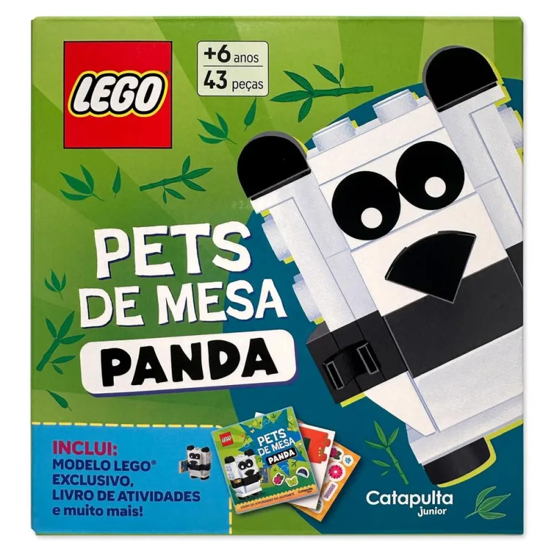 Lego Books Pets De Mesa: Panda - LC - Livros