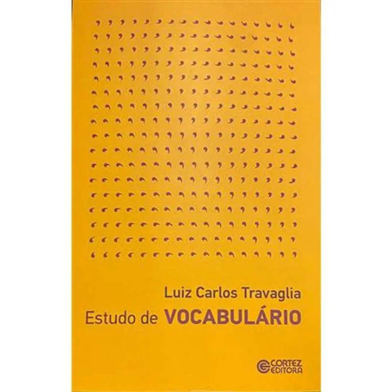 Livro Estudo De Vocabulário Cortez Editora (MP)