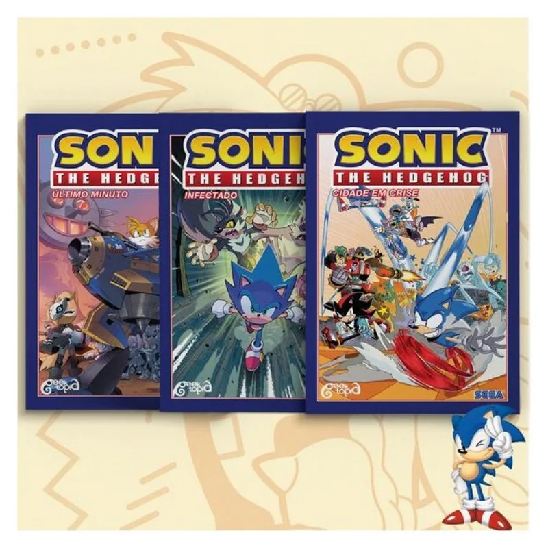 COMBO SONIC - VOLUMES 4, 5 E 6