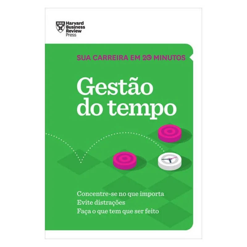 GESTÃO DO TEMPO (SUA CARREIRA EM 20 MINUTOS – HBR)