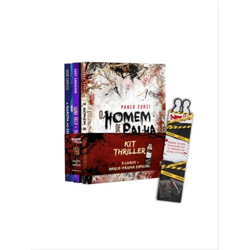 KIT THRILLER + MARCA-PÁGINA EXCLUSIVO
