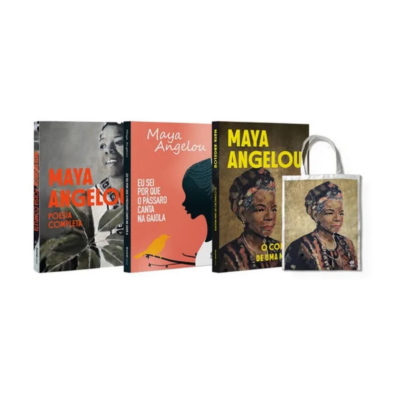 COLEÇÃO BIOGRAFIAS E POESIA MAYA ANGELOU