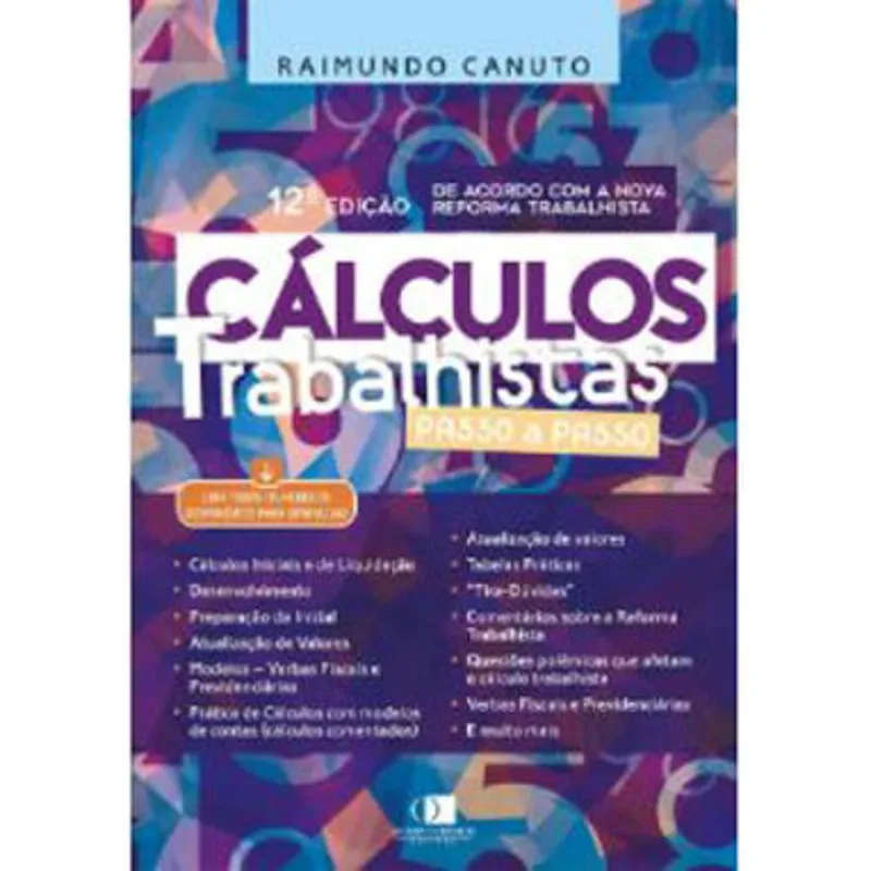 CÁLCULOS TRABALHISTAS PASSO A PASSO
