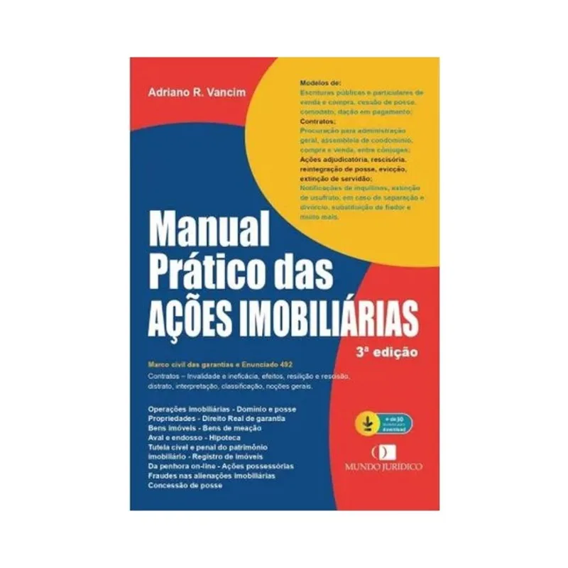 MANUAL PRÁTICO DAS AÇÕES IMOBILIÁRIAS - 2025