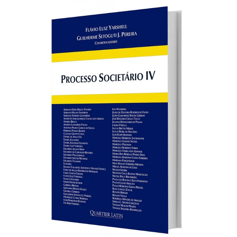 PROCESSO SOCIETÁRIO - VOL. 4