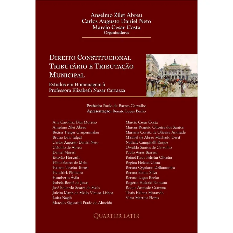 DIREITO CONSTITUCIONAL TRIBUTÁRIO E TRIBUTAÇÃO MUNICIPAL