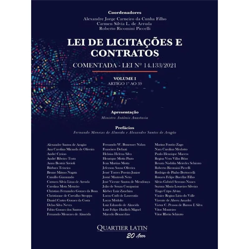 LEI DE LICITAÇÕES E CONTRATOS - VOL. 1