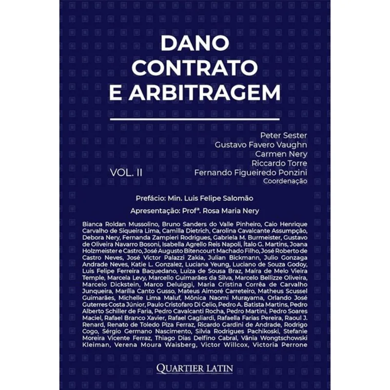 DANO, CONTRATO E ARBITRAGEM - 2025 - VOL. 2