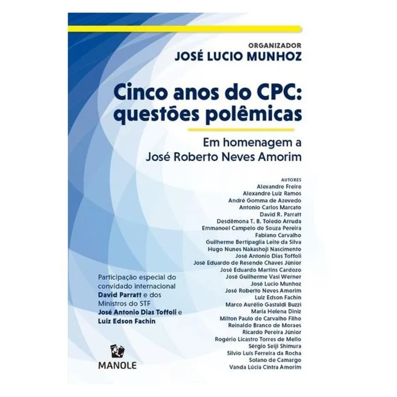 CINCO ANOS DO CPC