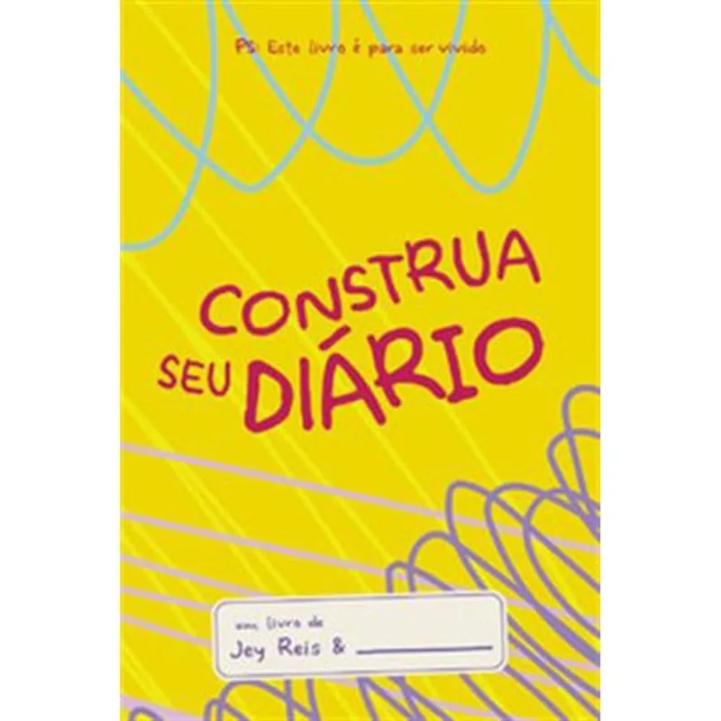 Livro Construa Seu Diário Amarelo Editora Vida (MP)