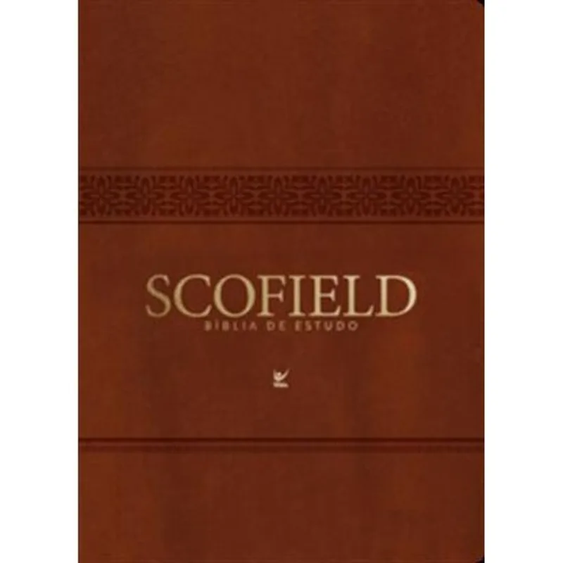 Livro Bíblia De Estudo Scofield Marrom Editora Vida (MP)