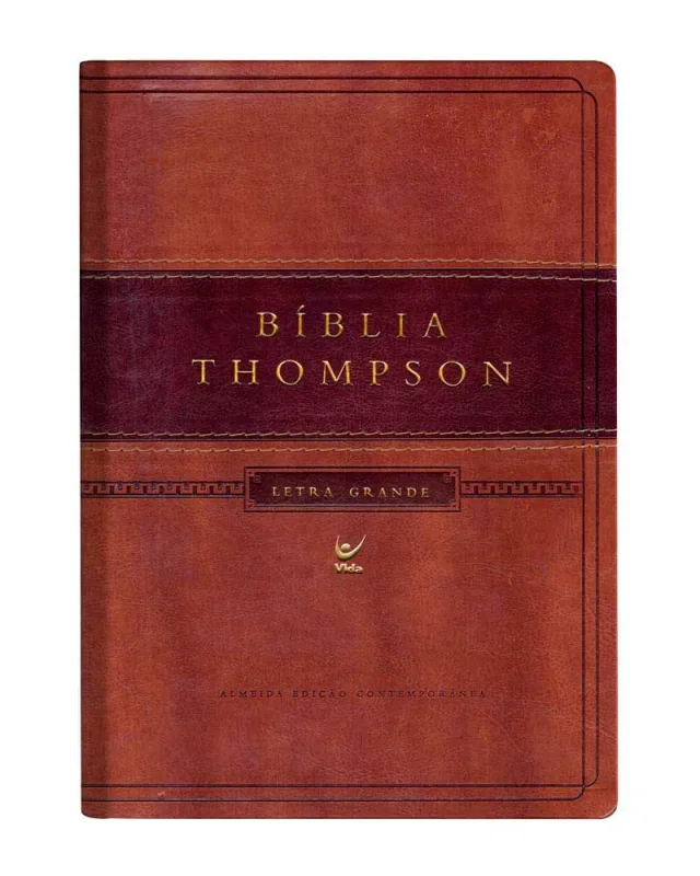 Bíblia Thompson - Letra Grande - Marrom - LC