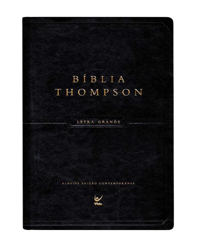 Bíblia Thompson - Letra Grande - Com Indice - Preta - LC - Livros