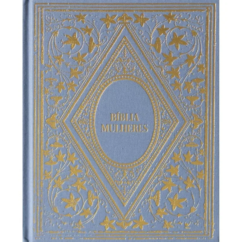 Bíblia Mulheres Naa - Uma Coluna - Capa Dura - Vintage Azul