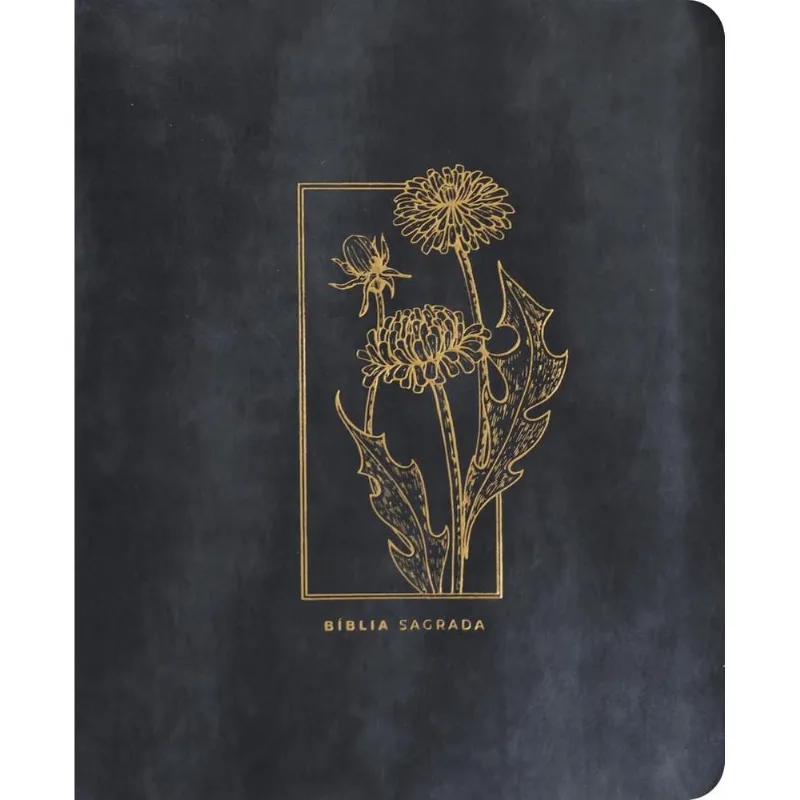 Bíblia Mulheres Nvt - Uma Coluna - Floral Grafite