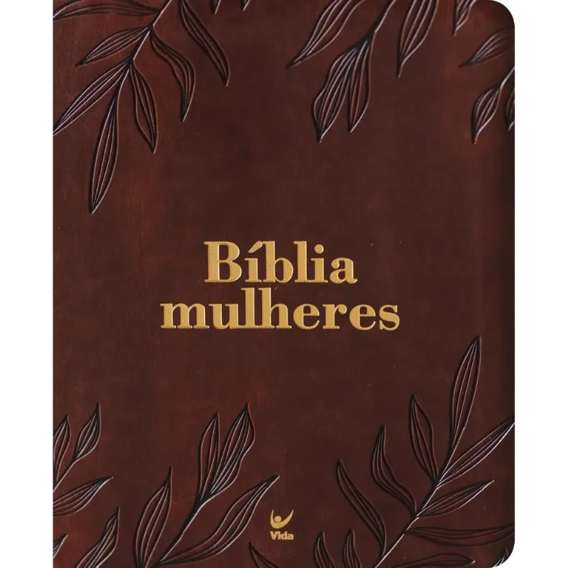 Bíblia Mulheres Naa - Uma Coluna - Folhas Marrom
