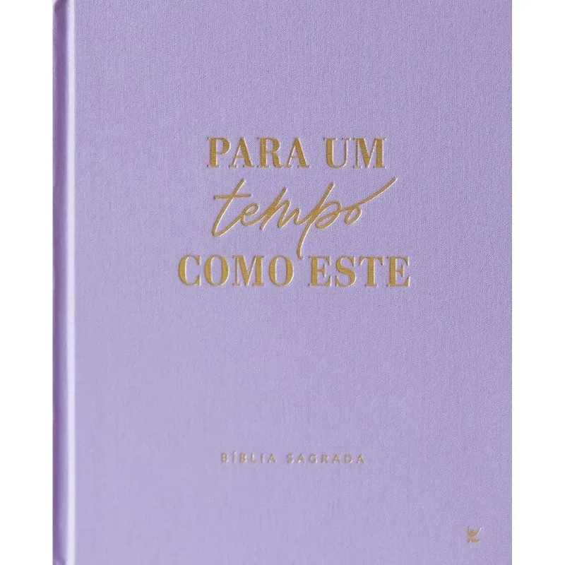 Bíblia Mulheres Nvt - Duas Colunas - Capa Dura - Lilás - Para Um Tempo Como Este
