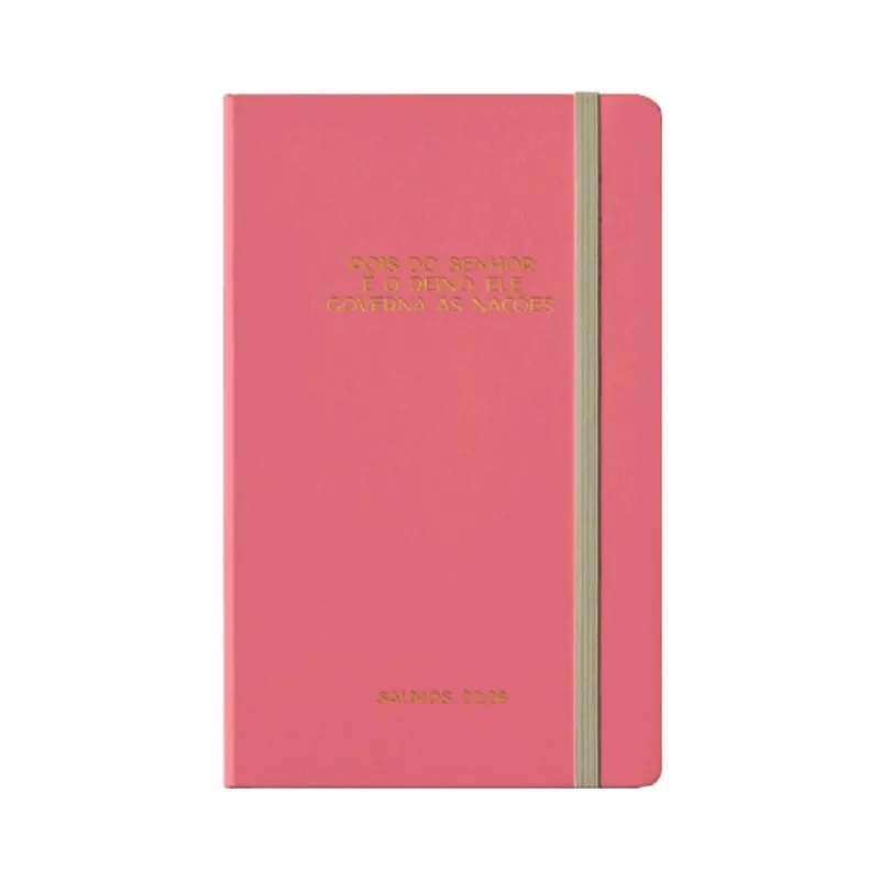 CADERNO DE ANOTAÇÕES - ROSA