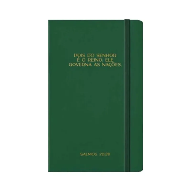 CADERNO DE ANOTAÇÕES - VERDE