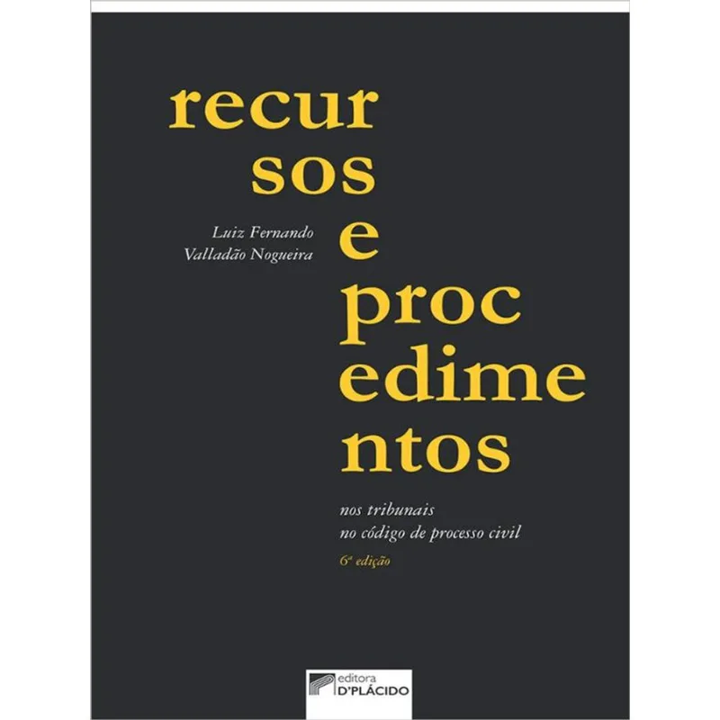 RECURSOS E PROCEDIMENTOS